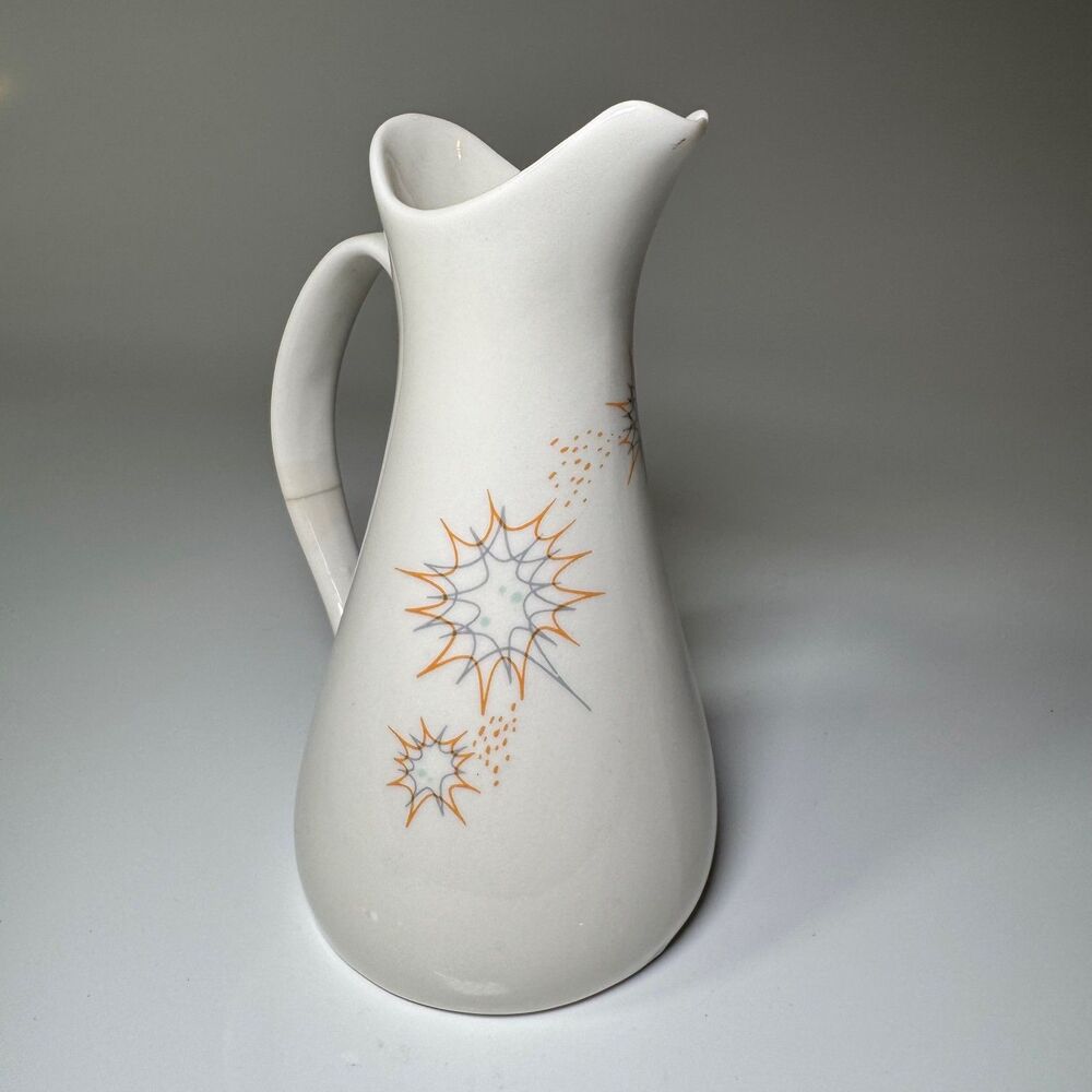 VTG MCM Iroquois Impromptu Stellar Creamer Pitcher Ben Seibel Atomic Starburst - Picture 5 of 8